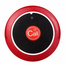 Кнопка вызова Caller C07 красно-черная