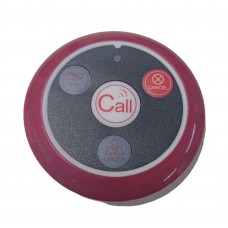 Кнопка вызова Caller C011 красно-черная